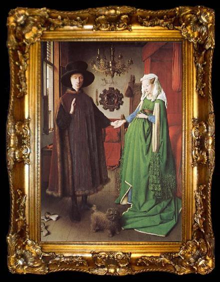 framed  EYCK, Jan van The marriage of arnolfini, ta009-2